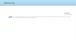 Desktop Screenshot of alfacet.org